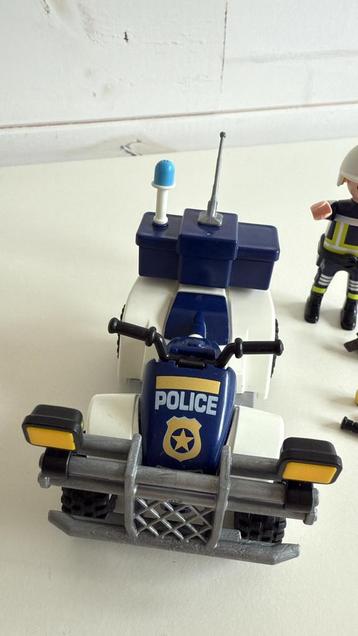 Playmobil politie quad en moto beschikbaar voor biedingen