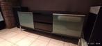 TV-kast, Ophalen, 100 tot 150 cm, Glas, Zo goed als nieuw