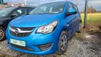 opel karl 1.0i AL GKEURD ROOS FORM AIRCO PDC OHBOEK 2015, Stof, Euro 6, Blauw, Bedrijf