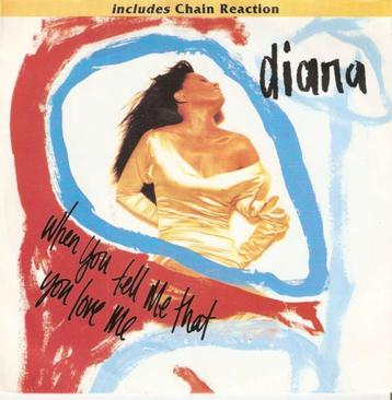 single Diana Ross - When you tell me that you love me disponible aux enchères