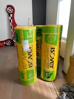 5 rollen isolatie, 12 cm of meer, Nieuw, 15 m² of meer, Glaswol