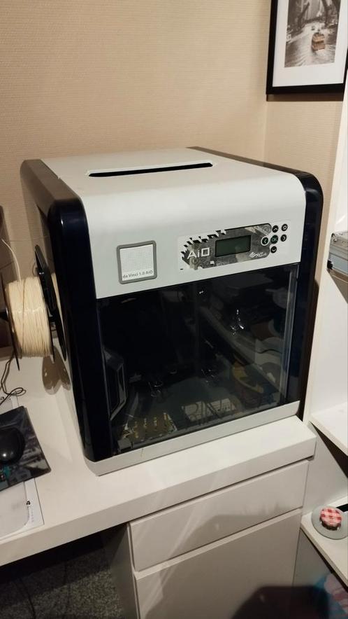 XYZ da Vinci 1.0 aio 3D printer met ingebouwde lazerscanner, Computers en Software, 3D Printers, Gebruikt, Ophalen