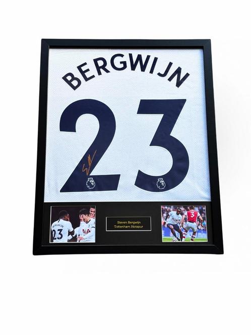 Steven Bergwijn gesigneerd Tottenham Hotspur thuisshirt, Verzamelen, Sportartikelen en Voetbal, Zo goed als nieuw, Shirt, Ophalen of Verzenden