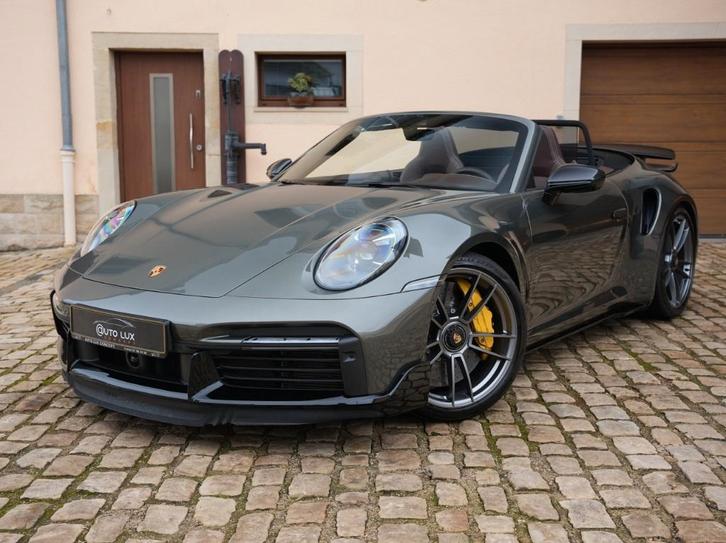 Porsche 911 (992) Turbo S Cabrio Pack Sport/Lift/Burmester, Autos, Porsche, Entreprise, Achat, Caméra 360°, 4x4, ABS, Caméra de recul