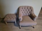 Relax fauteuil met bijbehorende hocker, Antiek en Kunst, Ophalen