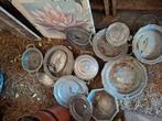 tin borden schotels, Antiek en Kunst, Ophalen of Verzenden