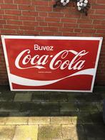 Coca cola emaille bord, Verzamelen, Ophalen of Verzenden, Zo goed als nieuw, Reclamebord