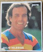 Oude sticker: Julio Iglesias (Joepie), Verzamelen, Foto of Kaart, Ophalen of Verzenden, Zo goed als nieuw