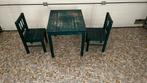 Ikea , tafel met stoelen, Kinderen en Baby's, Kinderkamer | Tafels en Stoelen, Ophalen, Gebruikt, Stoel(en)