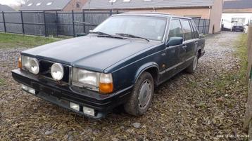 Volvo 760 TURBO INTERCOOLER ESSENCE, Autos, Cuir, Achat, Boîte manuelle, Beige