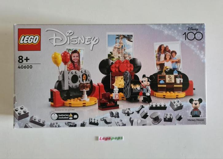 Lego - 40600 - Eerbetoon aan 100 jaar Disney - NIEUW - SEALE, Kinderen en Baby's, Speelgoed | Duplo en Lego, Nieuw, Lego, Ophalen of Verzenden