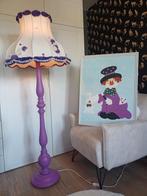 Staande lamp met bijhorende schilderij, Ophalen, Zo goed als nieuw