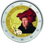 2 euro België 2020 Jan Van Eyck gekleurd, Postzegels en Munten, 2 euro, Ophalen of Verzenden, België