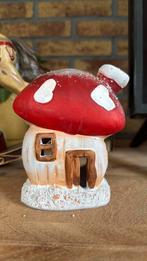 Theelichthouder paddenstoel in sneeuw, Diversen, Ophalen, Gebruikt