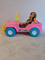 Barbie retrojeep, Ophalen, Gebruikt