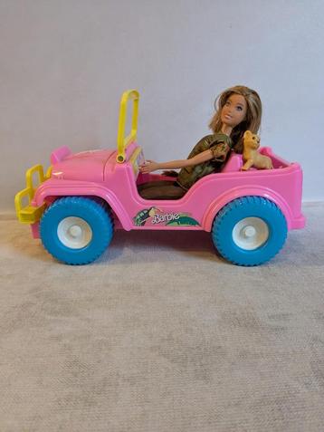 Barbie retrojeep beschikbaar voor biedingen
