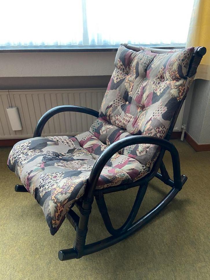 Houten schommelstel, Huis en Inrichting, Fauteuils, Gebruikt, Hout, 75 tot 100 cm, Ophalen