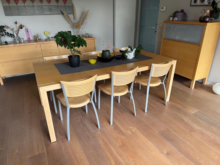 Eetplaats Juventa, Huis en Inrichting, Complete eetkamers, Gebruikt, 8 stoelen of meer, Ophalen