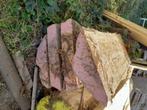 Houten stammen van bomen kersen, Doe-het-zelf en Bouw, Hout en Planken, Ophalen, Zo goed als nieuw, Overige houtsoorten, Balk