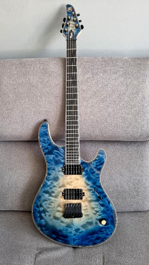 Mayones Regius (New condition), Muziek en Instrumenten, Snaarinstrumenten | Gitaren | Elektrisch, Zo goed als nieuw, Solid body