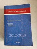 VRG Gent Codex Strafrecht + Belgisch publiekrecht-2012-2013, Boeken, Verzenden