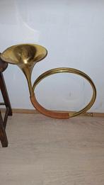 Jachthoorn in koper, Ophalen of Verzenden, Gebruikt, Overige typen