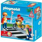 Contrôleur de circulation Playmobil avec enfants, Comme neuf, Enlèvement