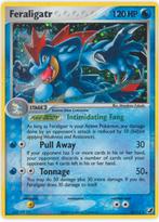 Pokémon kaart Feraligatr ex, Hobby en Vrije tijd, Verzamelkaartspellen | Pokémon, Ophalen of Verzenden, Zo goed als nieuw, Losse kaart