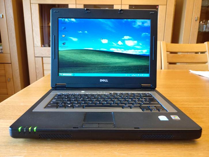 Dell Inspiron 1300 Windows XP, 1.6Ghz, 40gb HDD, 1GB ram, Computers en Software, Windows Laptops, Gebruikt, 14 inch, HDD, Minder dan 2 Ghz