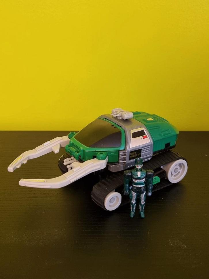 Beetleborgs Green Hunter AV  Bandai 1996, Verzamelen, Speelgoed, Gebruikt, Ophalen of Verzenden
