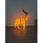 Reindeer Jumbo beeld – Rendier met Licht Hoogte 172 cm, Ophalen, Nieuw