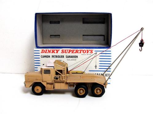 Dinky Supertoys Camion Pétrolier Sahara "GBO” Berliet N° 888, Hobby en Vrije tijd, Modelauto's | Overige schalen, Gebruikt, Bus of Vrachtwagen