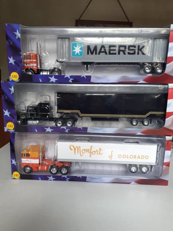 Amerikaanse trucks, Hobby en Vrije tijd, Modelauto's | 1:43, Ophalen of Verzenden
