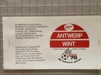 Sticker voetbal Antwerp wint Metropool 79, Ophalen of Verzenden, Gebruikt, Sticker