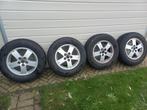 Winterbanden op alu velg 215/70 r16 100h, Auto-onderdelen, Banden en Velgen, Ophalen, Gebruikt, Winterbanden