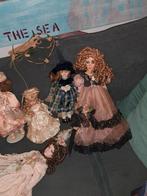 Set porseleinen poppetjes. Wijnoogst, Antiek en Kunst, Ophalen of Verzenden