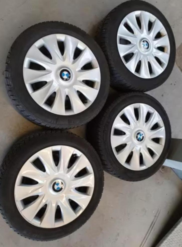 4 BMW 16 inch velgen (5×120), Auto-onderdelen, Banden en Velgen, Velg(en), Winterbanden, 16 inch, 205 mm, Personenwagen, Gebruikt
