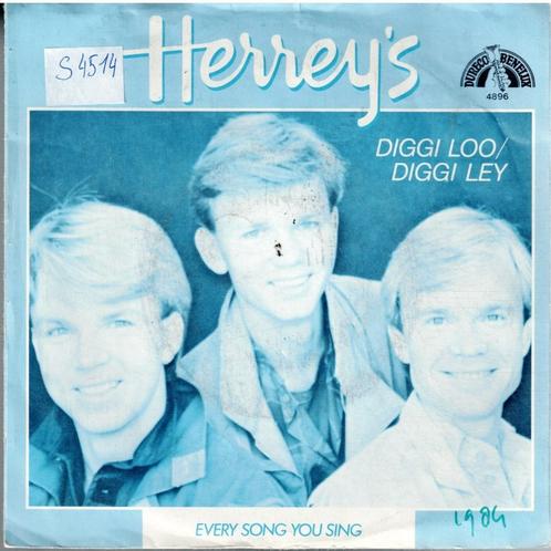 Vinyl, 7"   /   Herrey's* – Diggi Loo / Diggi Ley, Cd's en Dvd's, Vinyl | Overige Vinyl, Overige formaten, Ophalen of Verzenden