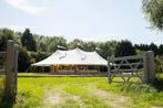 Sailcloth / silhouette tent (14m x 26m), Jardin & Terrasse, Tonnelles, Enlèvement ou Envoi, Comme neuf, 6 mètres ou plus, 2 mètres ou plus