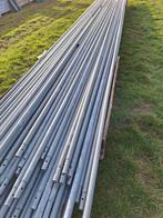 750 cm verzinkte stalen buizen met steun!, Ophalen, Gebruikt