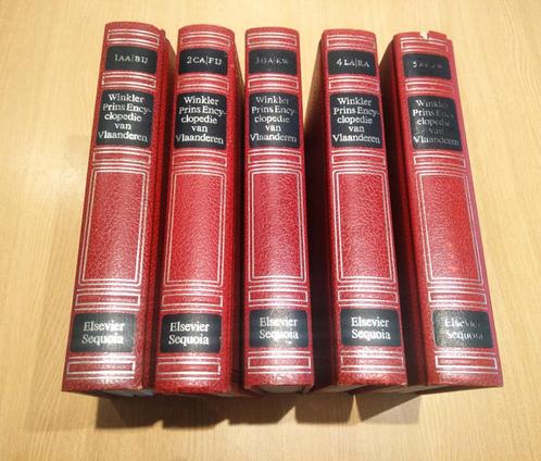 Winkler Prins Encyclopedie van Vlaanderen, Boeken, Geschiedenis | Nationaal, Gelezen, 20e eeuw of later, Ophalen of Verzenden
