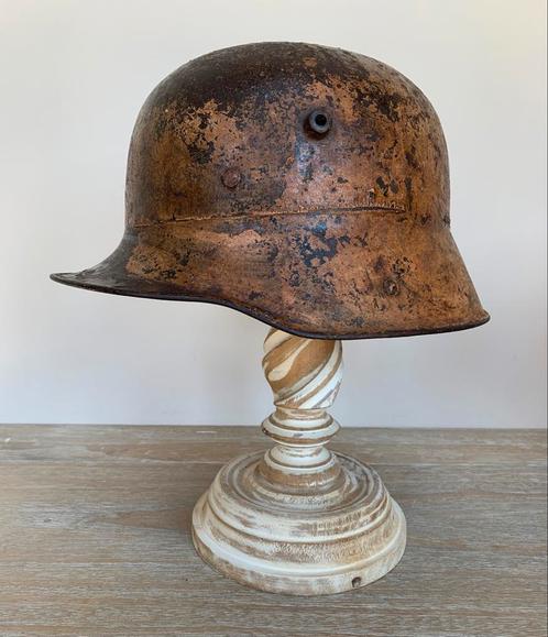 Duitse Stahlhelm m16 wo1, Collections, Objets militaires | Général, Enlèvement ou Envoi