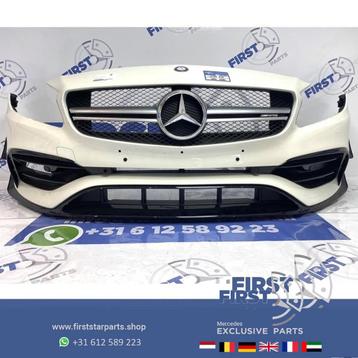 W176 FACELIFT A KLASSE 2018 A45 AMG VOORBUMPER WIT AERO PERF beschikbaar voor biedingen