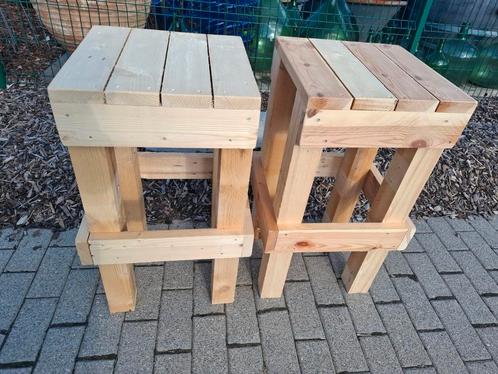 Zware robuuste tuinstoelen met / zonder rugleuning! TOPPER, Tuin en Terras, Tuinstoelen, Zo goed als nieuw, Hout, Ophalen