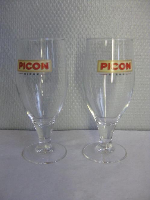Picon glas - Verschillende modellen., Verzamelen, Glas en Drinkglazen, Zo goed als nieuw, Borrel- of Shotglas, Ophalen of Verzenden