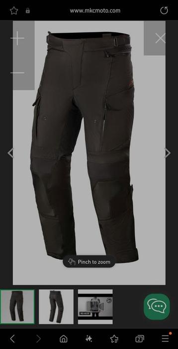 Motorbroek alpinestars beschikbaar voor biedingen