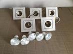 Inbouwspotjes 5 stuks, Huis en Inrichting, Lampen | Spots, Ophalen of Verzenden, Gebruikt, Plafondspot of Wandspot, Inbouw