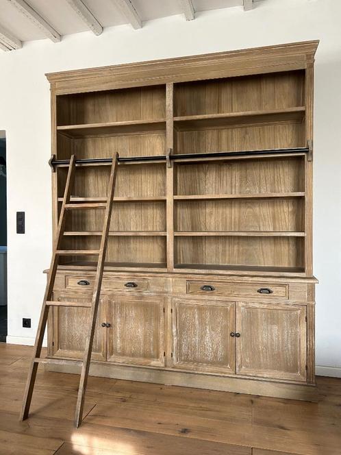 Bibliotheekkast landelijke stijl Jline, Huis en Inrichting, Kasten | Boekenkasten, Zo goed als nieuw, Ophalen