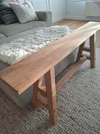 Eiken bankje, Tuin en Terras, Tuinbanken, Ophalen of Verzenden