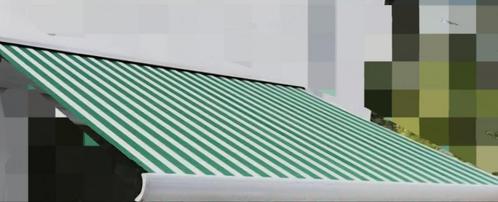Zonneluifel elektrische brustor, Tuin en Terras, Zonneschermen, Zo goed als nieuw, Uitvalscherm, 300 cm of meer, 250 cm tot 450 cm